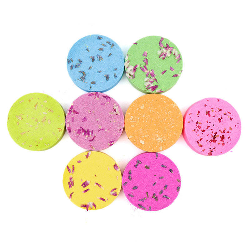 Aromatherapy shower tablet