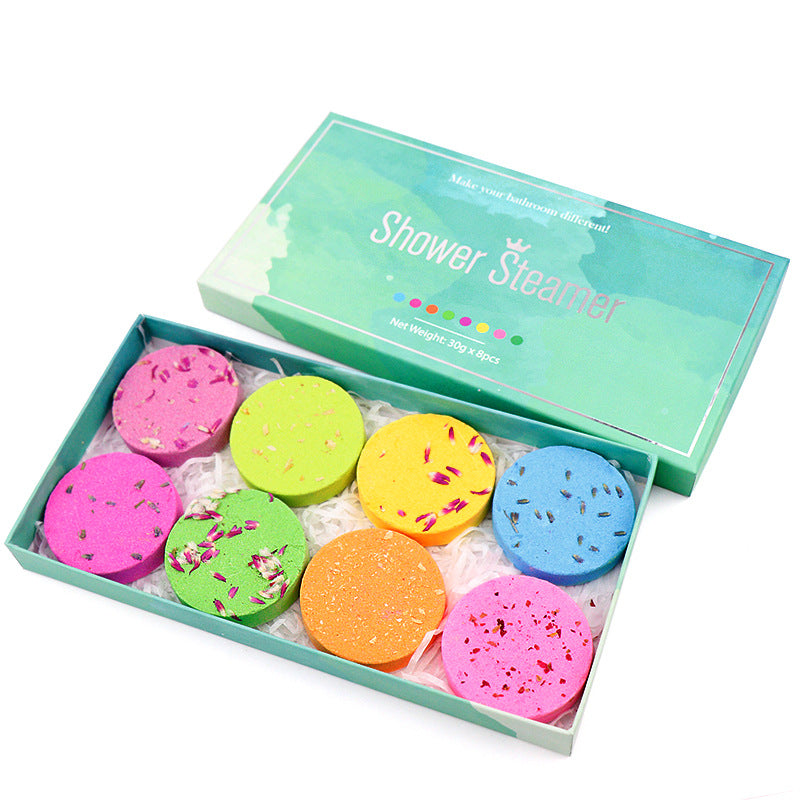 Aromatherapy shower tablet