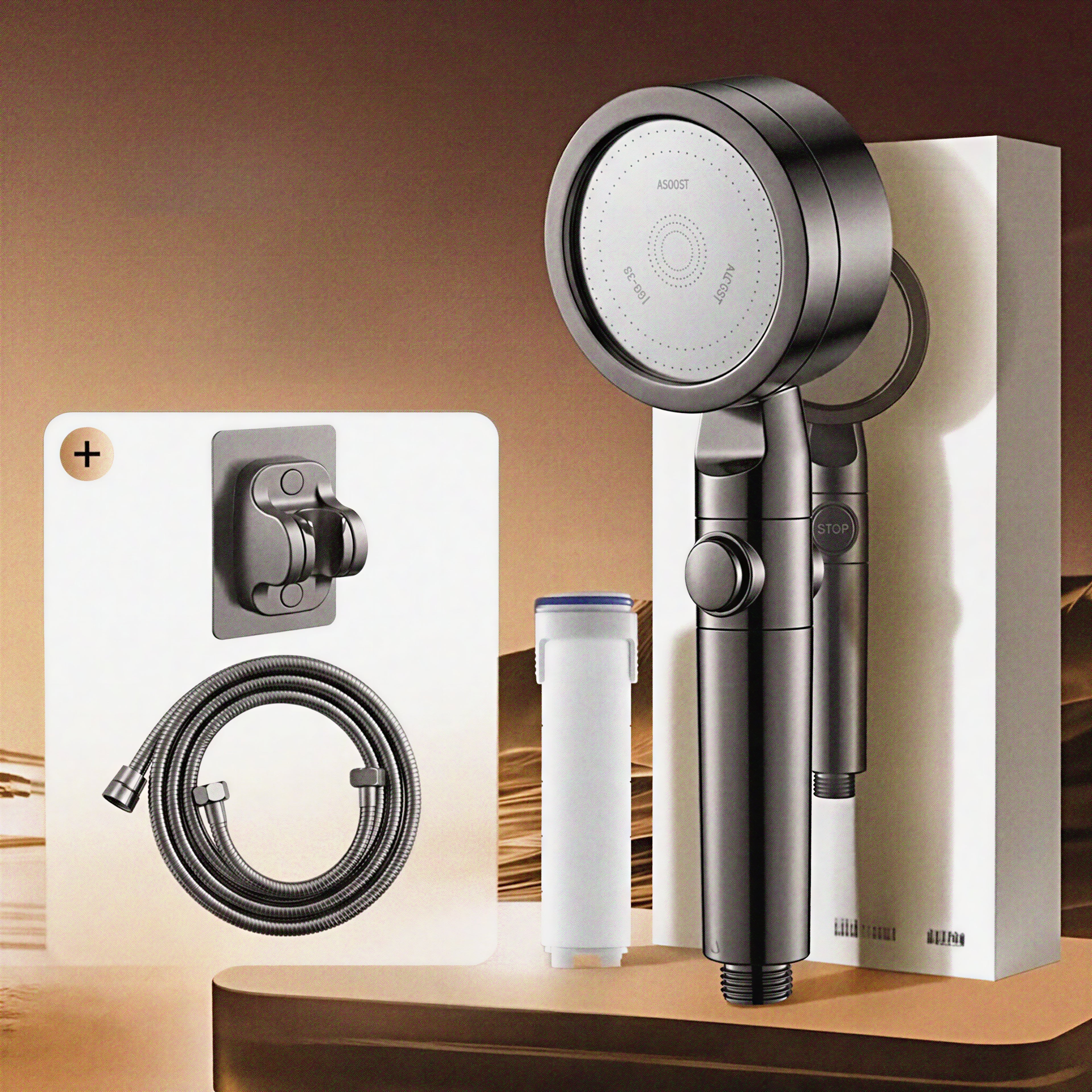 Dual Turbo Pressure shower heads
